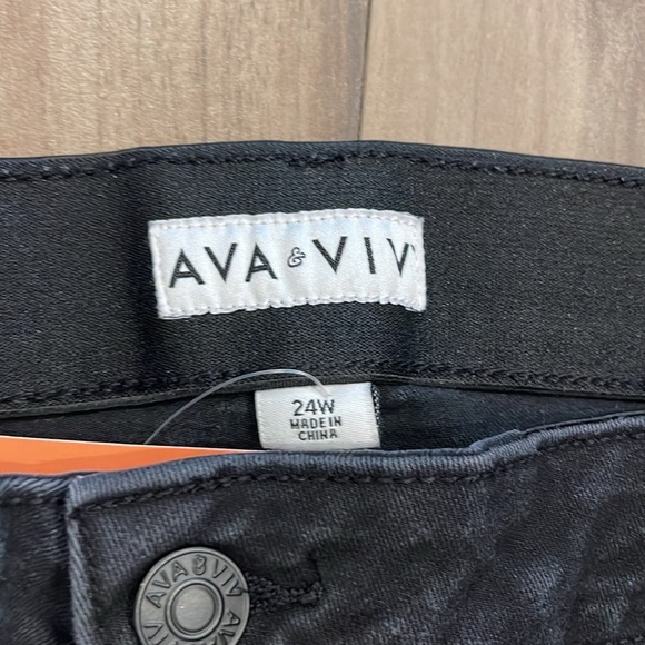 EUC Ava & Vic black Denim pants - Picture 4 of 8